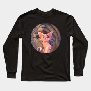 Sphynx in the woods Long Sleeve T-Shirt